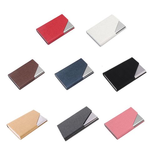 Professional metal business card case, portable business card holder, can hold 20 business cards ► Photo 1/6