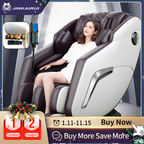 Jinkairui Full Body Electric Kneading Cervical Vertebra Sofa Massage Chair Automatic Electric Capsule Upgrade 8D Kneading Heat ► Photo 1/6