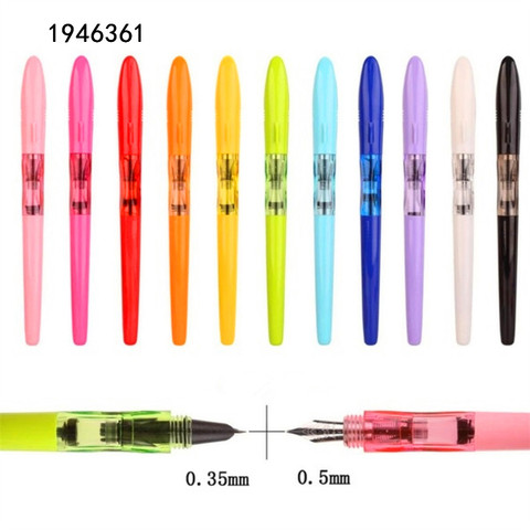 JINHAO 993 All Colour small Shark  practice Fine Nib Fountain Pens New school Student office stationery Supplies ink pens ► Photo 1/6