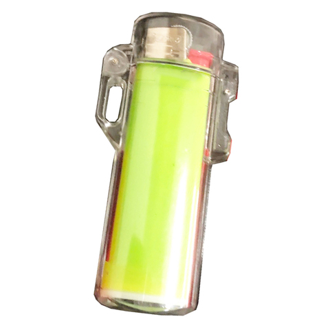 Outdoor Waterproof Plastic Transparent Lighter Case for BIC j3 ► Photo 1/6