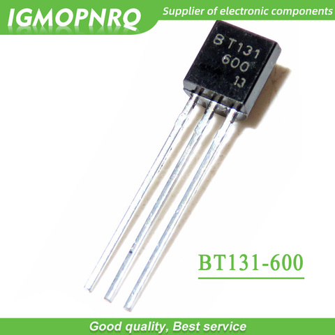 50pcs BT131-600 BT131 TO-92 Triacs 600V 1A new original ► Photo 1/1