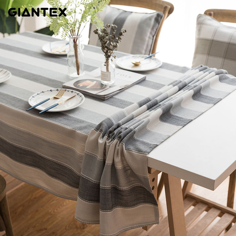 GIANTEX Kitchen Waterproof Table Cloth Tablecloth Rectangular Tablecloths Dining Table Cover Obrus Tafelkleed mantel mesa nappe ► Photo 1/6