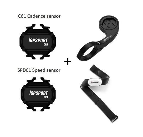 IGPSPORT  IGS618 Bicycle Bike ComputerHeart Rate Monitor Speed Cadence Sensor Cycling ANT+ Bluetooth 4.0 Speedometer Accessories ► Photo 1/6