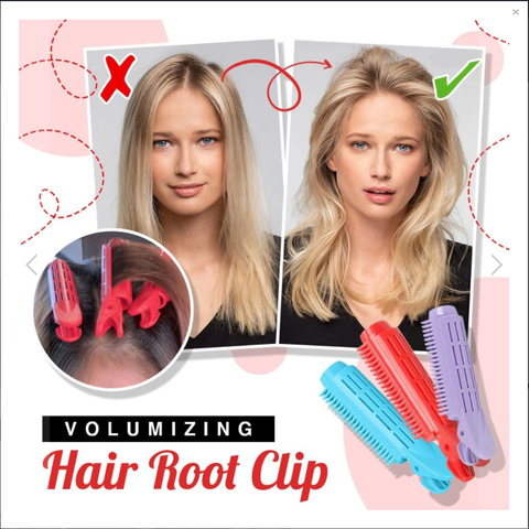 1/2pcs Volumizing Hair Root Clip Natural Fluffy Hair Clip Sleeping No Heat Plastic Hair Curler Twist Hair Styling Diy Tool ► Photo 1/6