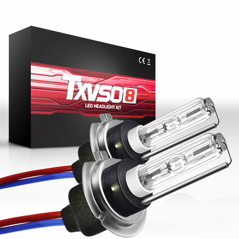TXVSO8 2022 Xenon H7 HID Kit 35W/55W Car Headlight Bulbs 12V 4300K 5000K 6000K 8000K 10000K 12000K Auto Headlamps Ampoule ► Photo 1/6