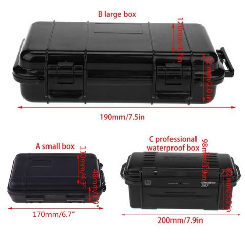 Waterproof Shockproof Box Phone Electronic Gadgets Airtight Outdoor Case  ► Photo 1/6