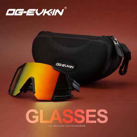 OG-EVKIN CG-002 Cycling Glasses Road Bike Cycling Eyewear Sunglasses MTB Mountain Bicycle Sports Men Women for Running Riding ► Photo 1/6