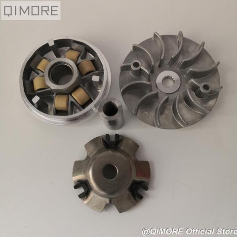 Variator set / Variator Pulley Kit for Scooter Moped ATV QUAD GY6 125 GY6 150 cc 152QMI 157QMJ 1P52QMI 1P57QMJ ► Photo 1/6