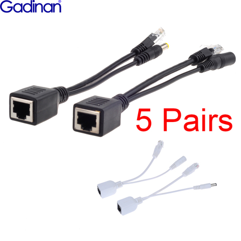 GADINAN POE Adapter Switch Cable Tape Screened POE Splitter Injector Power supply 12-48V Synthesizer Separator Combiner ► Photo 1/6
