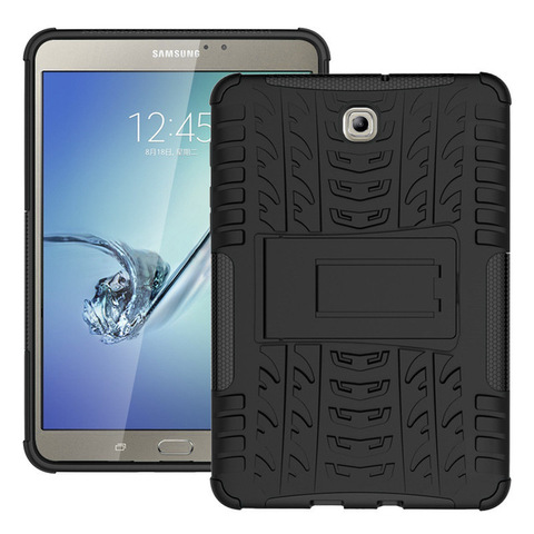 Heavy Duty Armor Kickstand Hybrid Case for Samsung Galaxy Tab S2 8.0 inch Cover for Tab S2 8.0 SM-T710 T715 T713 Case +FilmPen ► Photo 1/6