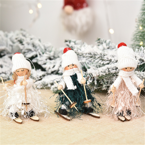 Christmas Decoration Ski Doll Doll 2012 New Year Decoration Christmas Tree Decoration Pendant Merry Christmas Natale Noel ► Photo 1/6