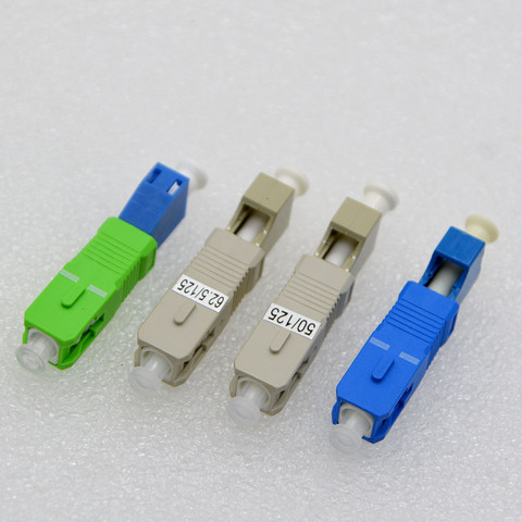 New Optical Fiber Connector LC Female-SC Male Fiber Adapter Single Mode / Multimode OM3 OM4 Adapter Flange Coupler Free Shipping ► Photo 1/6