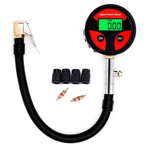 1 Set Multifunction 0-200PSI Digital Car Tyre Tire Air Pressure Gauge LCD Manometer For Vehicle Car Truck Motorcycle ► Photo 1/6