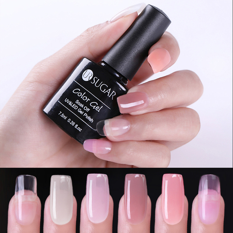 UR SUGAR Color UV Nail Gel Builder Finger Extension Nail Tips UV Gel Polish Long Lasting Nail Art Nail Tools ► Photo 1/6