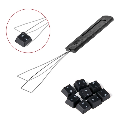 Steel Wire Keyboard Key Keycap Puller Plastic Handle Remover With Unloading Steel Cleaning Tool ► Photo 1/6