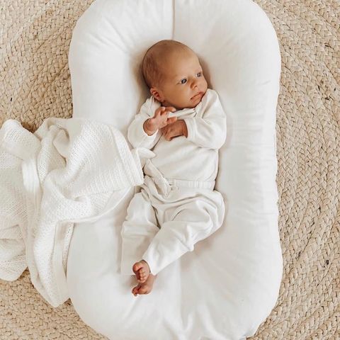 75*45cm Baby Nest Organic Cotton Baby Crib Baby Lounger Infant Floor Seat Paracolpi Lettino ► Photo 1/6