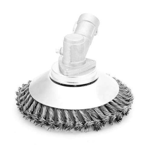 150mm/200mm Steel Wire Trimmer Head Grass Brush Cutter Dust Removal Weeding Plate for Lawnmower ► Photo 1/6