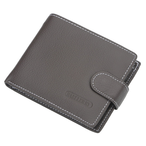 Wallet Men Leather Wallets Male Purse Money Credit Card Holder Genuine Coin Pocket Brand Design Money Billfold Maschio Clutch ► Photo 1/6