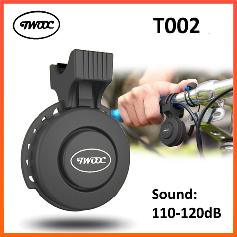 TWOOC Bell Sound Rechargeable Horn Waterproof Electric Ring 110-120db Alarm Bell For Xiaomi Scooter M365 Scooter Electronic ► Photo 1/6