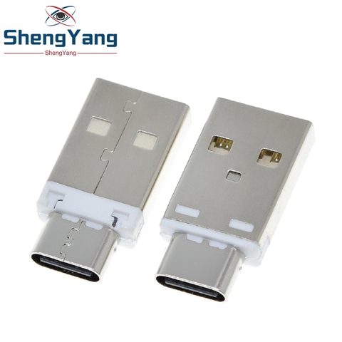 TZT 5A Mini Converter TYPE A Male USB To TYPE-C Female USB 3.1 Plug Connector Compatibility QC4.0 QC3.0 PD Mobile Phone Charger ► Photo 1/6