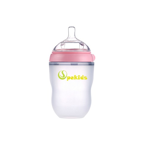 mamadeira BPA Free Spekids 150ml & 250ml Silicone bottle Spoon gift baby bottle biberon ► Photo 1/6