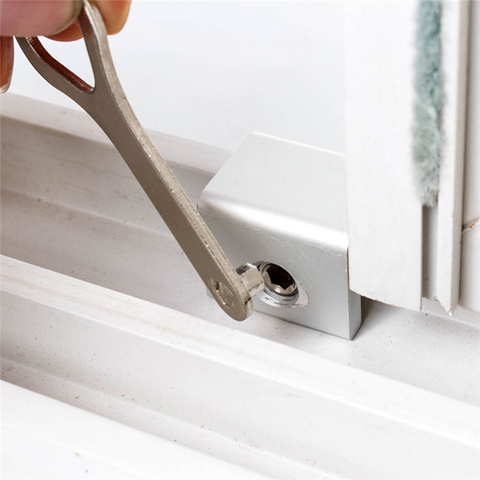 2022 Sliding Door Window Locks Padlock Stop Aluminum Alloy Door Lock Frame Security Lock with Keys Safety Key Lock Dropshipping ► Photo 1/1