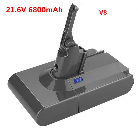High Quality 6800mAh 21.6V Li-ion BATTERY Vacuum Cleaner Rechargeable Battery For Dyson V8 Absolute V8 Animal 6.8Ah ► Photo 1/6