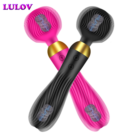 18 Speeds Powerful Dildo Vibrator AV Magic Wand G-Spot Massager Sex Toys For Women Couples Clitoris Stimulate Goods for Adults ► Photo 1/6