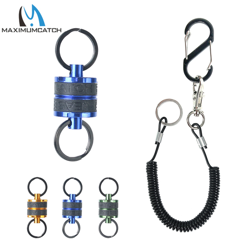 Maximumcatch DE099 Fly Fishing Magnetic Net Release & Catch Net Holder 4kg with Strong Cord Fishing Accessory ► Photo 1/6