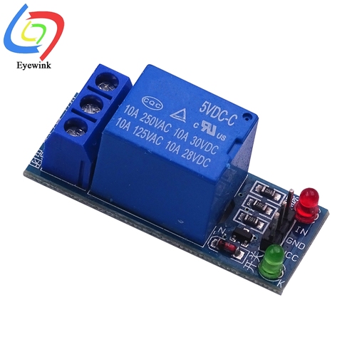 1 Channel Relay Module Interface Board Shield For Arduino 5V/12V/24V Low Level Trigger One PIC AVR DSP ARM MCU DC AC 220V ► Photo 1/4
