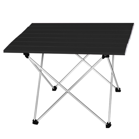 Aluminum Alloy Desk Portable Ultralight Furniture Folding Camping Table Foldable Outdoor Dinner Desk Indoor Outdoor Furniture ► Photo 1/6