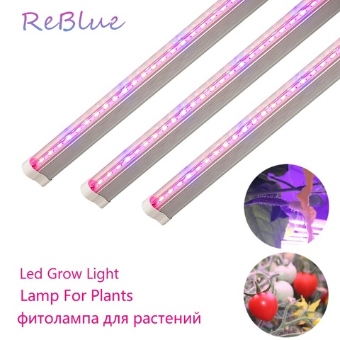 Phyto Lamp 12W Grow Light Full Spectrum Led Plant Light 110V 220V Aquarium T5 Bulb Lamp For Plants Seedling Floweing Growing ► Photo 1/6