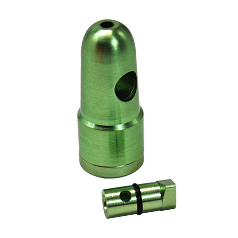 TOPPUFF Rocket Metal Snuff Bullet Sniffer Snorter Dispenser 44MM Mini Bullet Snuff Snoter Tool Smoking Accessories ► Photo 1/6