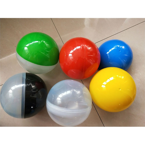 20cm Big Plastic Ball Empty Toy Capsules Half colored half clear Plastic Vending Capsules Openable Toy Packing Ball ► Photo 1/1