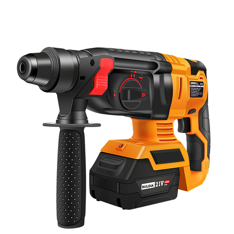 Electric Rotary Hammer Cordless Power Impact Drill with Lithium Battery Power Drill Brushless Electric Drill Power Drill ► Photo 1/6