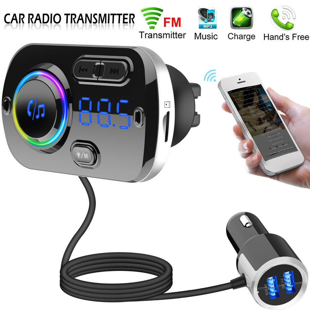 De schuld geven rukken Veilig Price history & Review on Auto Bluetooth FM Transmitter Car Bluetooth  Transmitter MP3 Player Fast Charger FM Modulator Handsfree Audio Voice  Navigation | AliExpress Seller - MY-Car Accessories Dropshipping Store |  Alitools.io