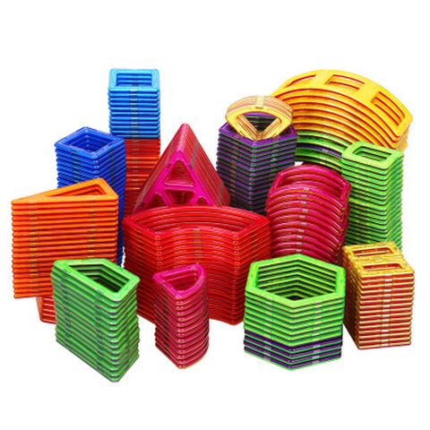 Big Size Magnetic Designer Construction Set Model & Building Toy Magnets Magnetic Blocks Educational Toys For Children ► Photo 1/6