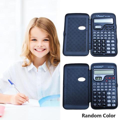 Portable Multifunctional Pocket Handheld Scientific Student College With Clock Calculator Teaching For Mathematics School B3A0 ► Photo 1/6