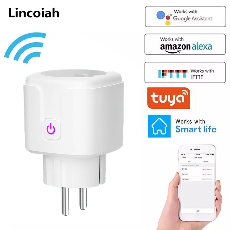 Smart Plug Outlet Switch WiFi Socket Remote/Voice Control Amazon Alexa Google UK