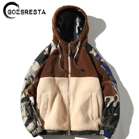 GOESRESTA 2022 Brand New Men's Jackets Streetwear Autumn And Winter Wild Warm Fashion Casual Ultralight Jacket Jacket Men ► Photo 1/6