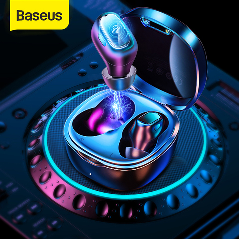 Baseus WM01 True TWS Wireless Earphone Bluetooth 5.0 Earphone HD Headphones Touch Control Ear Buds for iOS/Android Headphones ► Photo 1/6