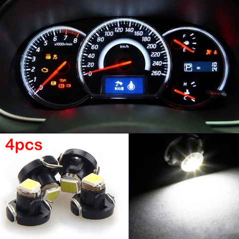 1~4 Pcs T3,T4.2,T4.7, Dashboard Light 3030 SMD Led Bulb ,Indicator Lamp Bulb, Car Warning  Light Instrument Backlight ► Photo 1/6