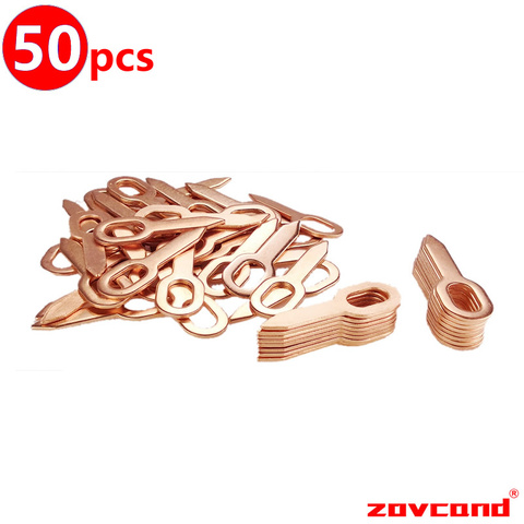 50pcs dent pull weld tip straight pulling rings spot welding electrode pads car body repair consumables spotter accessories ► Photo 1/6
