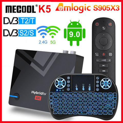 H96 MAX Plus Smart TV Box Android 9.0 TVBox 4GB Ram 32GB/64GB Rom Rockchip RK3328 4K H.265 USB3.0 2.4Ghz WiFi IP TV Set Top Box ► Photo 1/6