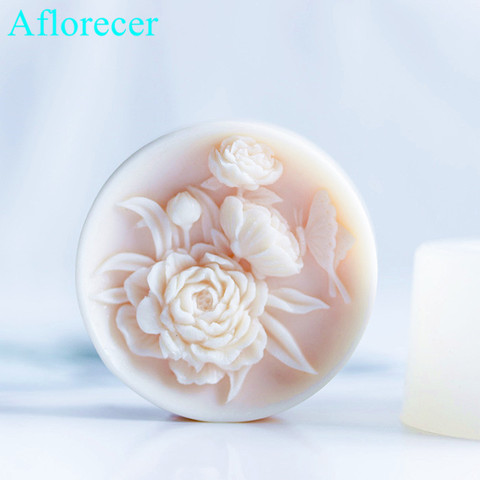 Flower Handmade Soap Silicone Mold DIY Silicone Soap Molds Soap Molds for Soap Making Fondant Cake Decor Chocolate Mold ► Photo 1/5