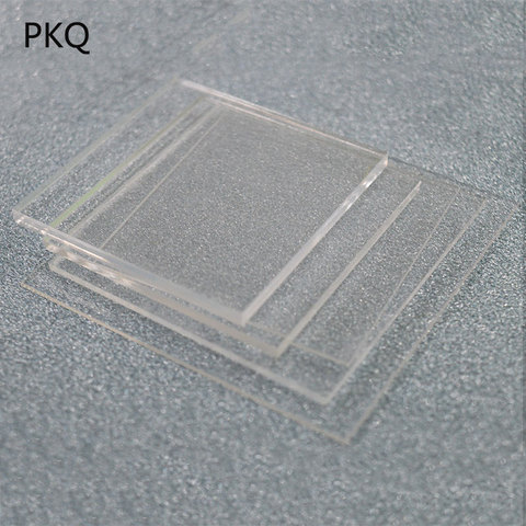 3mm Thickness Mini Transparent Acrylic Board Shutter Hardware Plate Clay Acrylic For Plexiglass Perspex Sheet Tools 5x5cm/6x6cm ► Photo 1/6