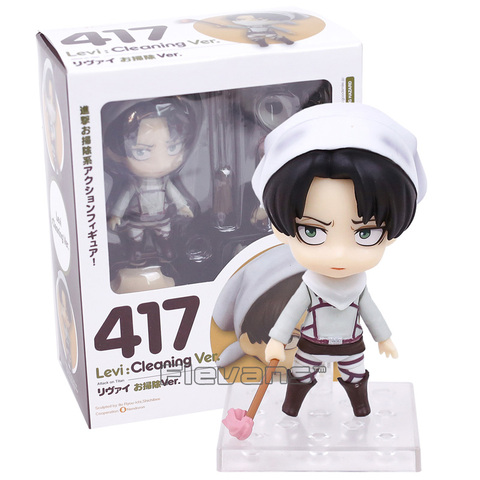 Attack on Titan Levi Cleaning Ver. 417  PVC Action Figure Collectible Model Toy ► Photo 1/6