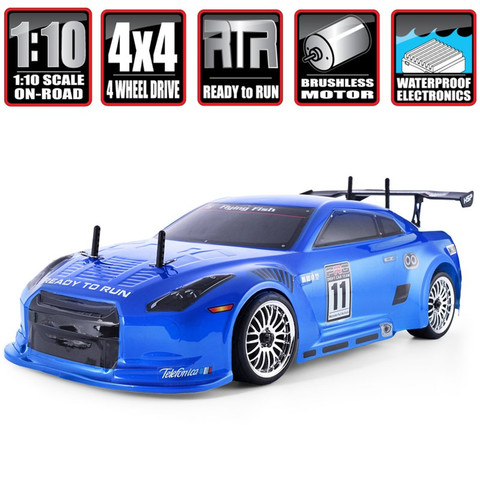 HSP Brushless Rc Car 1:10 4wd On Road Racing Drift Remote Control Car 94123PRO Electric Power Toys High Speed Hobby Lipo Vehicle ► Photo 1/6