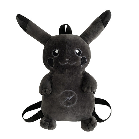 Cute Cartoon Animal Monsters Lightning Dark PikaghNing Plush Toy Children Women Backpack Shoulder Bags Good Quality ► Photo 1/5