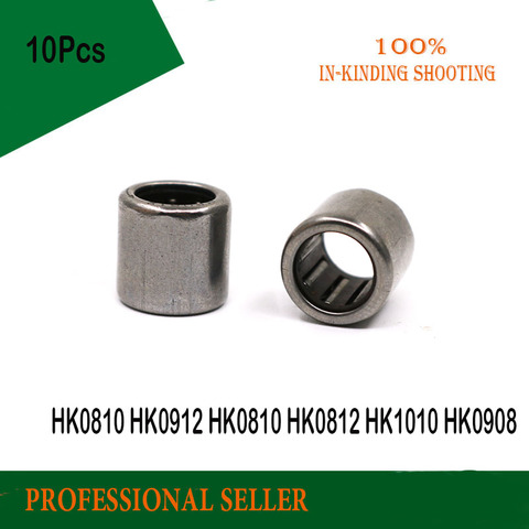 10pcs HK0810 HK0912 HK081210  HK0812 HK101410 HK0908 draw cup needle roller bearing ► Photo 1/5